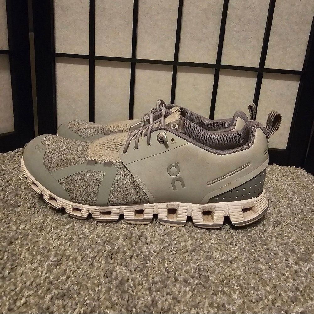 On Cloud Gray Running Shoes Women's Athletic Sneakers Training‎